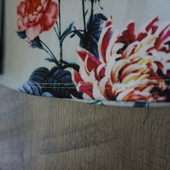 Derek Heart Baby Blue Floral Dress - Picture 6 of 8